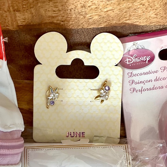 FUN💗TOKIDOKI BAG🥛Tinkerbell Earrings🧚 DISNEY Princess Craft Punch⭐️SOCKS - Picture 5 of 14
